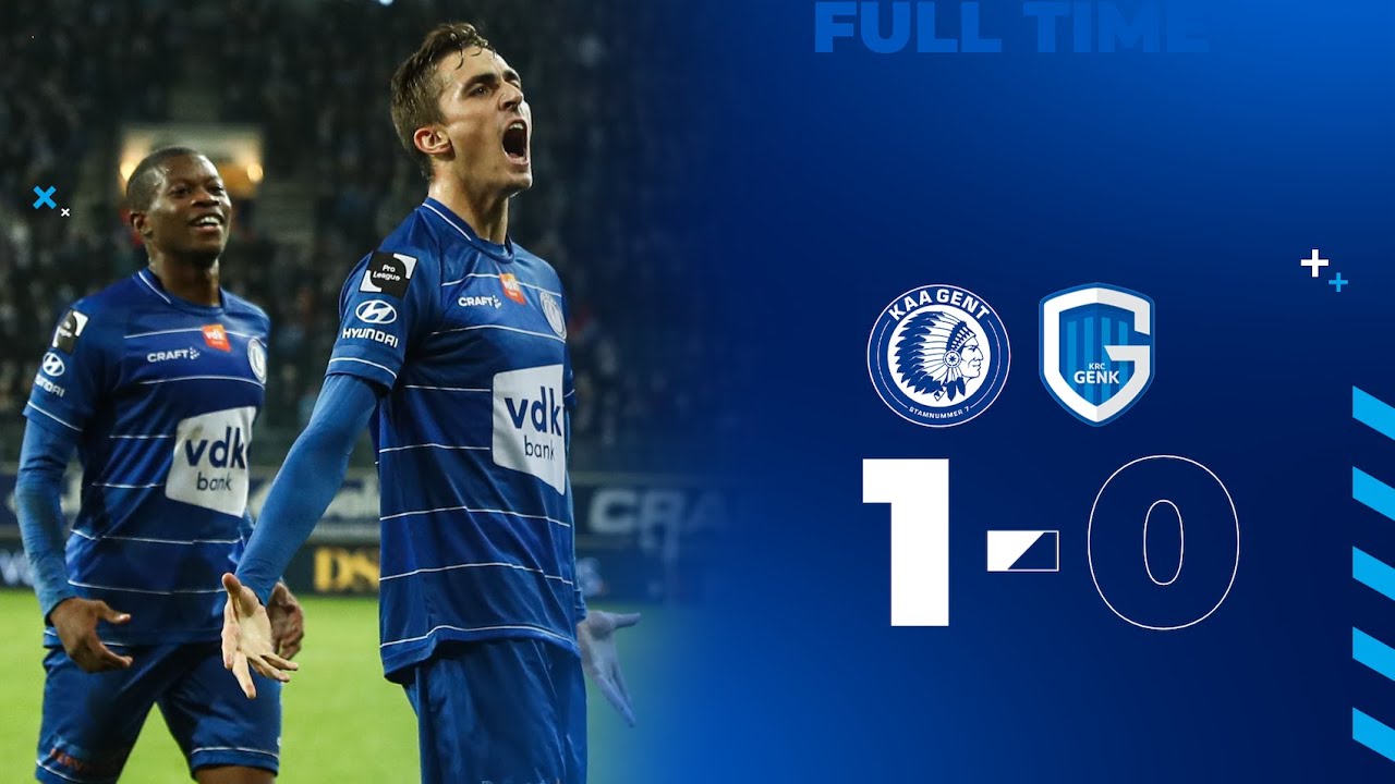 KAA Gent - KRC Genk: 1-0