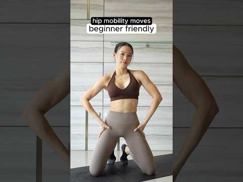 📌5 BEGINNER HIP MOBILITY MOVES for more flexibility and mobility in your hips and lower body!
