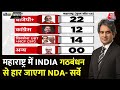 Black and White with Sudhir Chaudhary LIVE: Mood of the Nation 2024 | PM Modi | NDA Vs INDIA | Modi