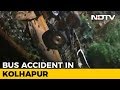 12 killed, 3 Injured as Bus falls into River in Maharashtra's Kolhapur