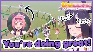 Ina : "𝗦𝗵𝗲 𝗶𝘀 𝗻𝗼𝘁 𝗮𝗹𝗼𝗻𝗲, 𝘀𝗵𝗲 𝗵𝗮𝘀 𝘂𝘀...", Haru Urara race in Arima Kine