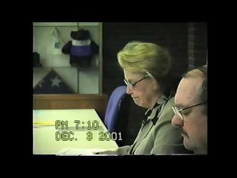 Clinton County Budget Hearing 12-3-01