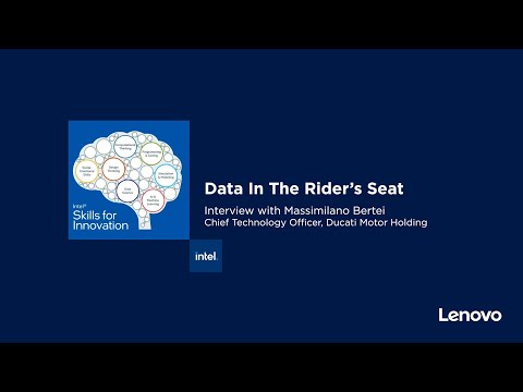 Data in the Rider's Seat - Lenovo Intel Skills for Innovation