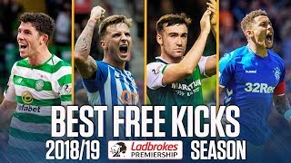 Who’s the Best Free Kick Taker? | Best Free Kicks of the 2018/19 Premiership | Ladbrokes Premiership