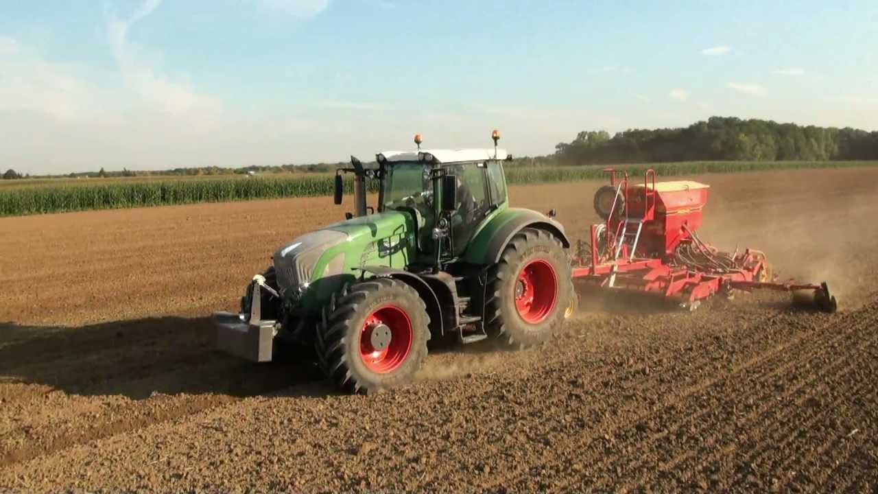 Fendt Design Line - Väderstad Rapid - YouTube