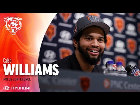 Caleb Williams on handling pressure: 'Attack it head first.' | Chicago Bears video clip