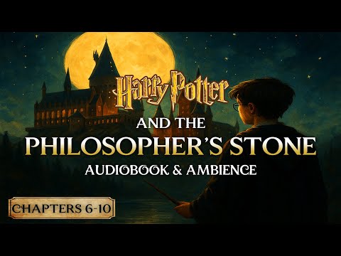 Harry Potter and The Philosopher’s Stone | Audiobook: Chapters 6-10 + (Music & Ambience)