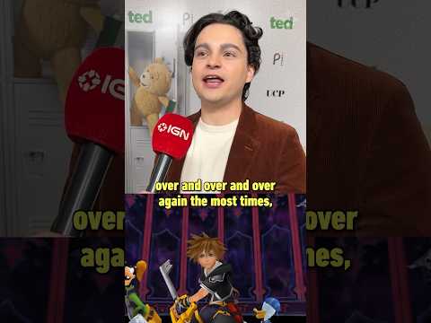 Ted star Max Burkholder’s favorite game of all time is Kingdom Hearts 2! #ted #kingdomhearts #gaming