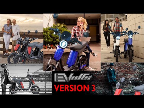 Evolts V3 eBike-moped for Over 50s-Parents-Coaches