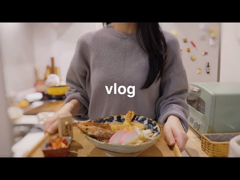 【vlog】猫と暮らす一人暮らしOLのクリスマスご飯と年越しのvlog🎍美味しい回鍋肉とカニクリーム春巻き🦀年越しそば