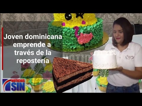 Joven dominicana emprende a través de la repostería