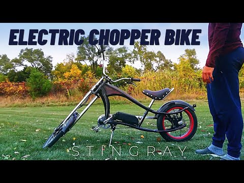 Schwinn OCC Stingray Spoiler Chopper ELECTRIC Bike Build