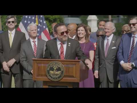screenshot of youtube video titled Robert Smalls Monument Groundbreaking on S.C. Statehouse Grounds May 13, 2026