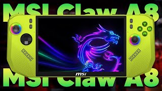 MSI Claw A8 video test OtaXou