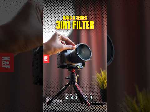 Buang semua filter, pakai ni je - K&F 3in1 Filter