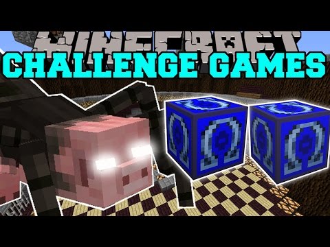 Minecraft: MUTANT SPIDER CHALLENGE GAMES - Lucky Block Mod 