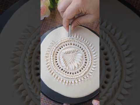 নকশী পিঠা রাউন্ড ডিজাইন। #নকশীপিঠা #পিঠা #পিঠাপুলি #পিঠা_উৎসব #পিঠাডিজাইন