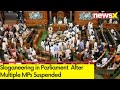 Sloganeering in Parliament | After Multiple MPs Suspended | NewsX