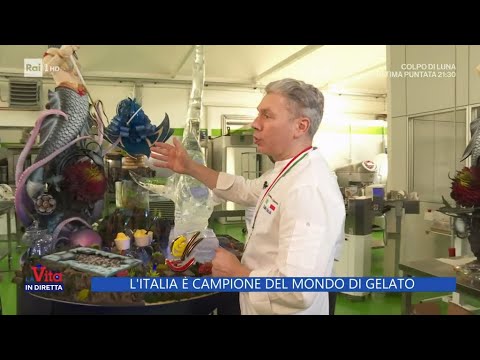 L'Italia è campione del mondo di gelato - La Vita in diretta - 26/01/2024