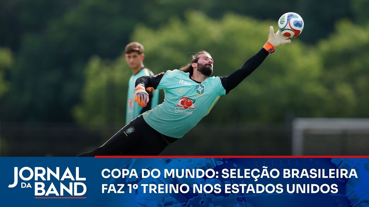 1° treino do Brasil nos EUA tem reforços e segue sem Neymar