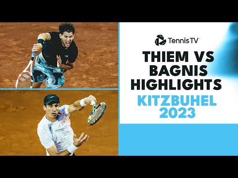 Dominic Thiem & Facundo Bagnis Entertaining Match Highlights | Kitzbuhel 2023 Highlights