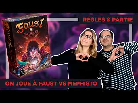 ON JOUE À FAUST VS MEPHISTO ! Règles + Partie + Avis | Jeu de Société Mandoo Games