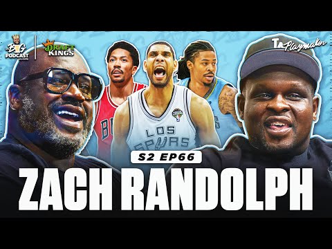 Zach Randolph & Shaq Give Shai His Flowers, Talk Giannis’ Future + Would Embiid Survive Their Era?