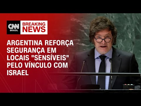 ​Argentina reforça segurança na embaixada de Israel | CNN 360º