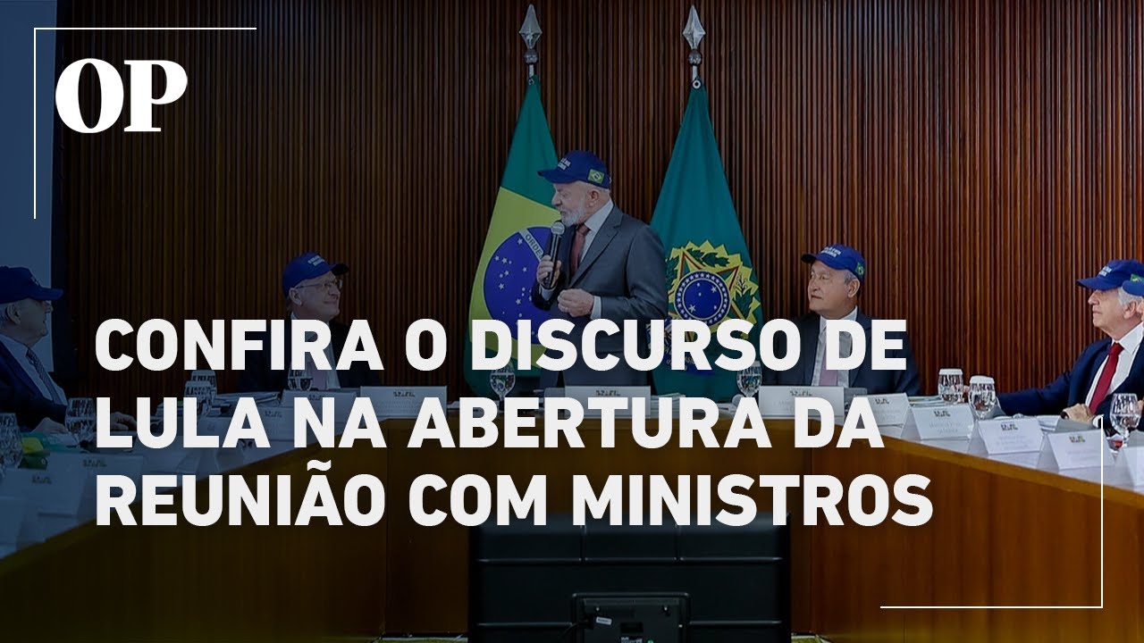 Lula usa boné com slogan nacionalista alfineta Trump e ataca Eduardo Bolsonaro veja na ÍNTEGRA