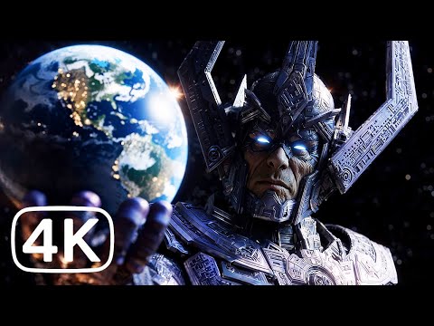 GALACTUS & Dr. DOOM Destroys Avengers Scene (4K ULTRA HD)