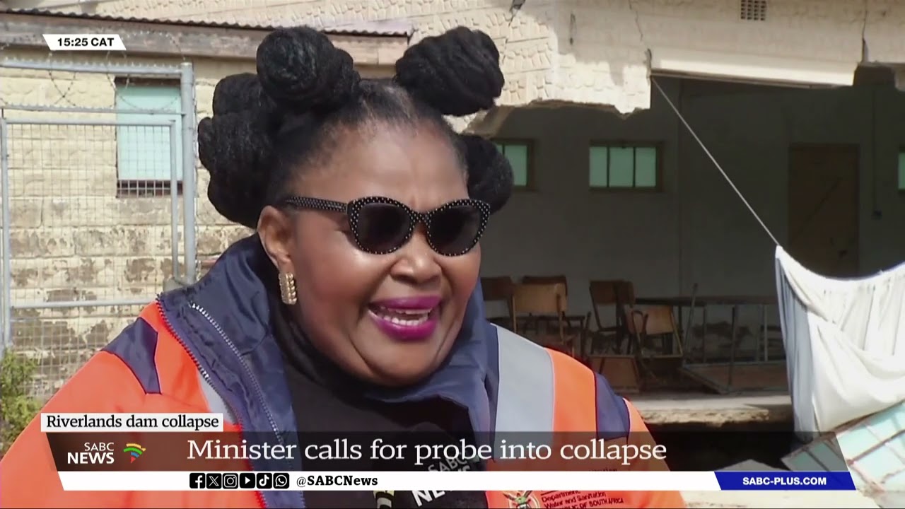 Riverlands Dam Collapse | Minister Pemmy Majodina calls for probe into collapse