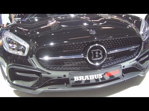 Mercedes-Benz AMG GT S Coupé Brabus 600 (2016) Exterior and Interior in 3D