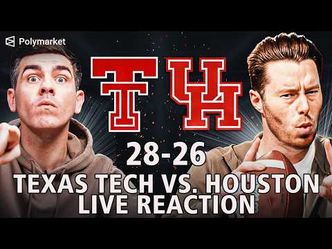 Texas Tech SURVIVES Houston LIVE REACTION | Crain &amp; Cone