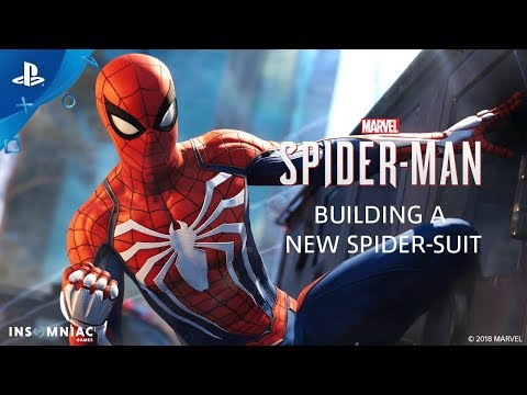 Building a New Spider-Suit - Inside Marvel?s Spider-Man | PS4