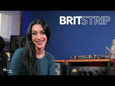 Irene Shapes demoes the BRITSTRIP by Heritage Audio.