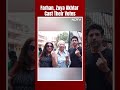 5th Phase Voting | Farhan Akhtar, Sister Zoya Akhtar Vote In Mumbai  - 00:29 min - News - Video