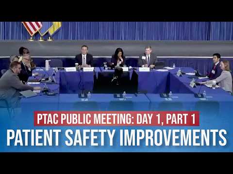 PTAC | Targeting Improvements in Patient Safety Presentation | June 15, 2026 | 1/7