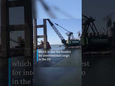 Baltimore bridge demolished with explosives | DW News