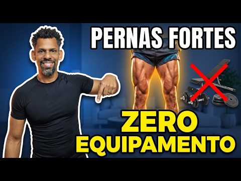 ⭐ Treine Pernas em Casa SEM Equipamentos (Mais Força, Menos Dor e Mais Autonomia)