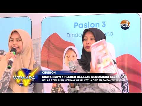 Siswa SMPN 1 Plered Belajar Demokrasi Sejak Dini