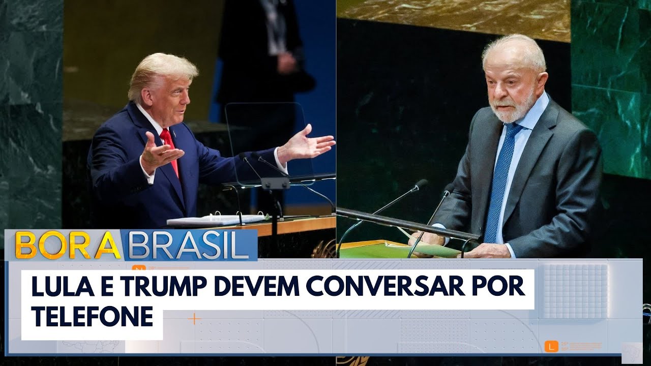 Lula e Trump devem se encontrar semana que vem
