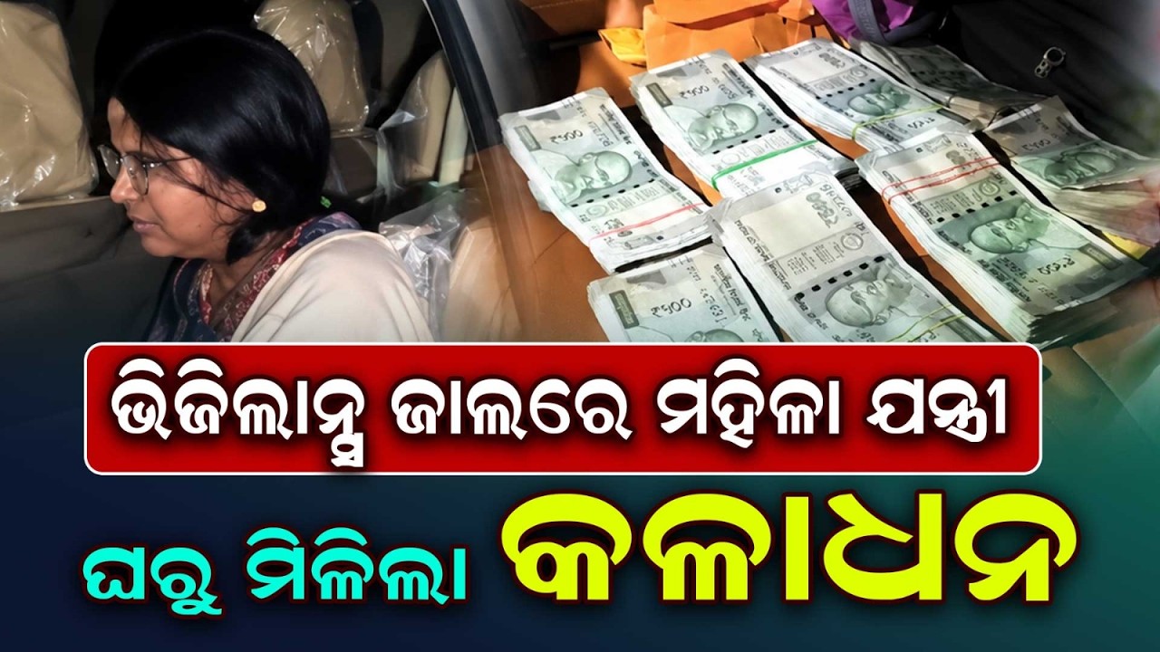 Vigilance Raids Assistant Executive Engineer Anupama Sahu: Cash Worth Lakhs Seized | Argus News