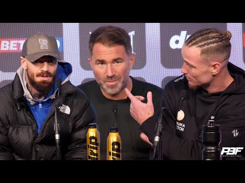 “I’M GONNA END HIS CAREER” – PADDY DONOVAN SENDS FIERCE WARNING TO LEWIS CROCKER – PRESS CONFERENCE