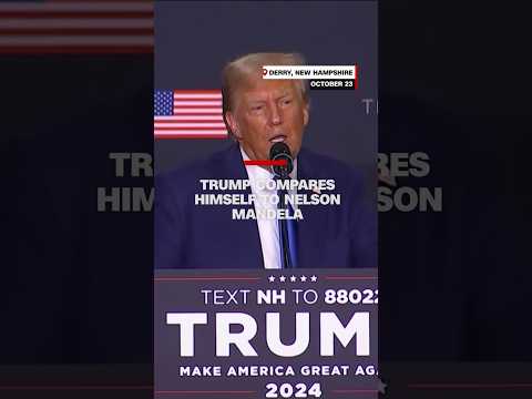 Trump compares himself to Nelson Mandela