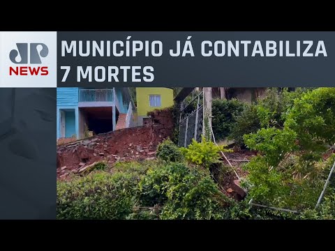 Gramado segue em alerta para temporais e deslizamentos de terra