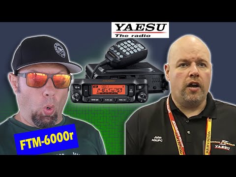 Yaesu FTM-6000r Mobile Ham Radio Discussion with John Kruk, N9UPC, from Yaesu