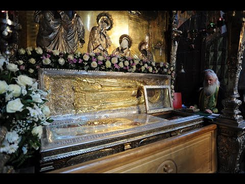 July 5th, Uncovering of the Relics of St. Sergius of Radonezh - Troparion and Kontakion