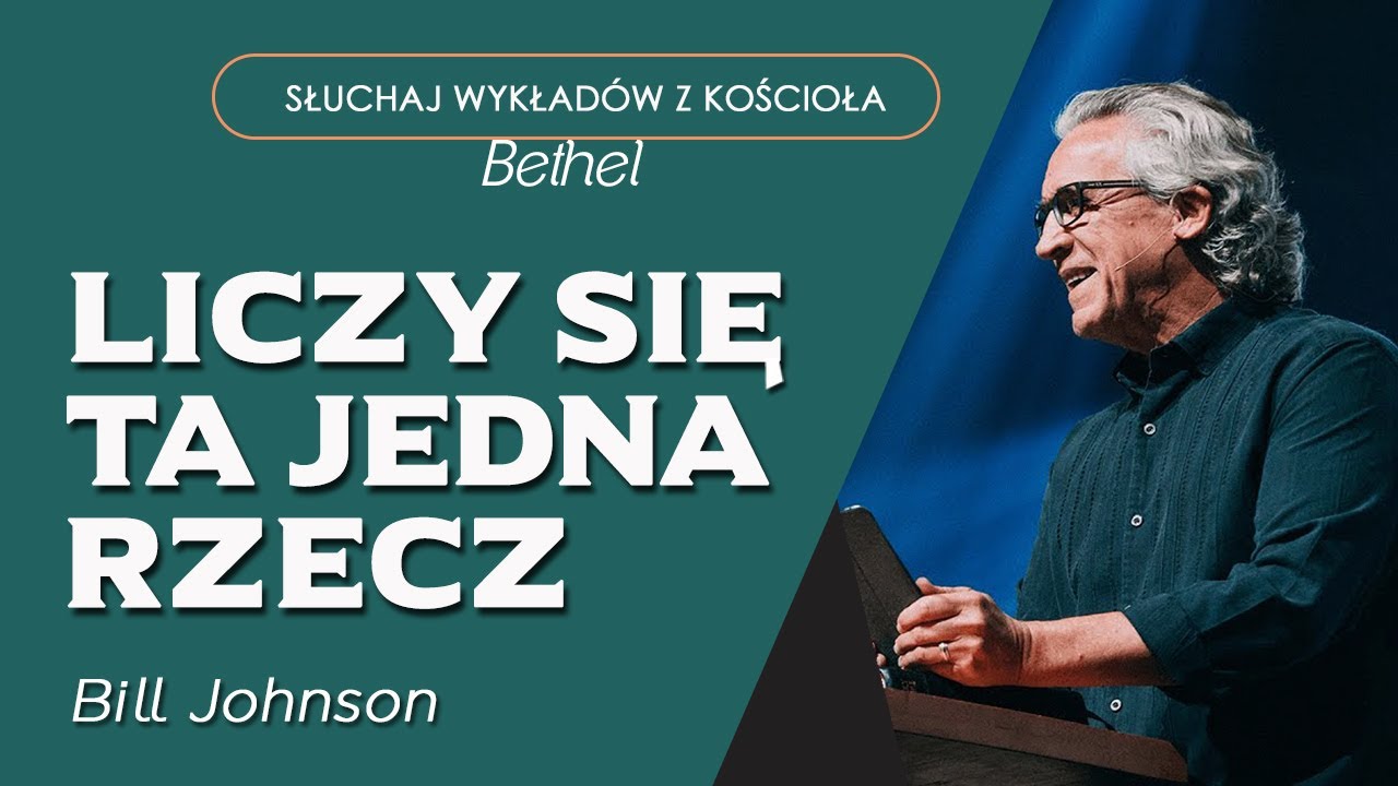 Liczy się ta jedna rzecz