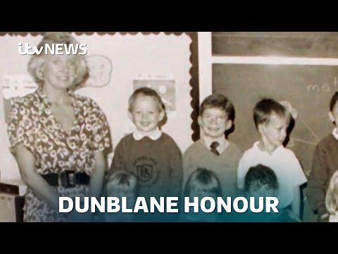 Dunblane teacher killed in Britain's worst mass shooting receives Elizabeth Emblem honour | ITV News