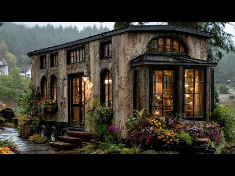 Absolutely Beautiful and cozy compact house on wheels that makes everyone who sees it admire